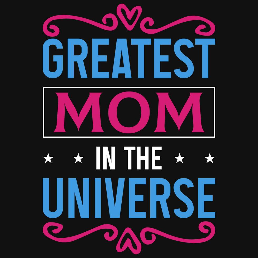 Mother's day typography tshirt design vector design