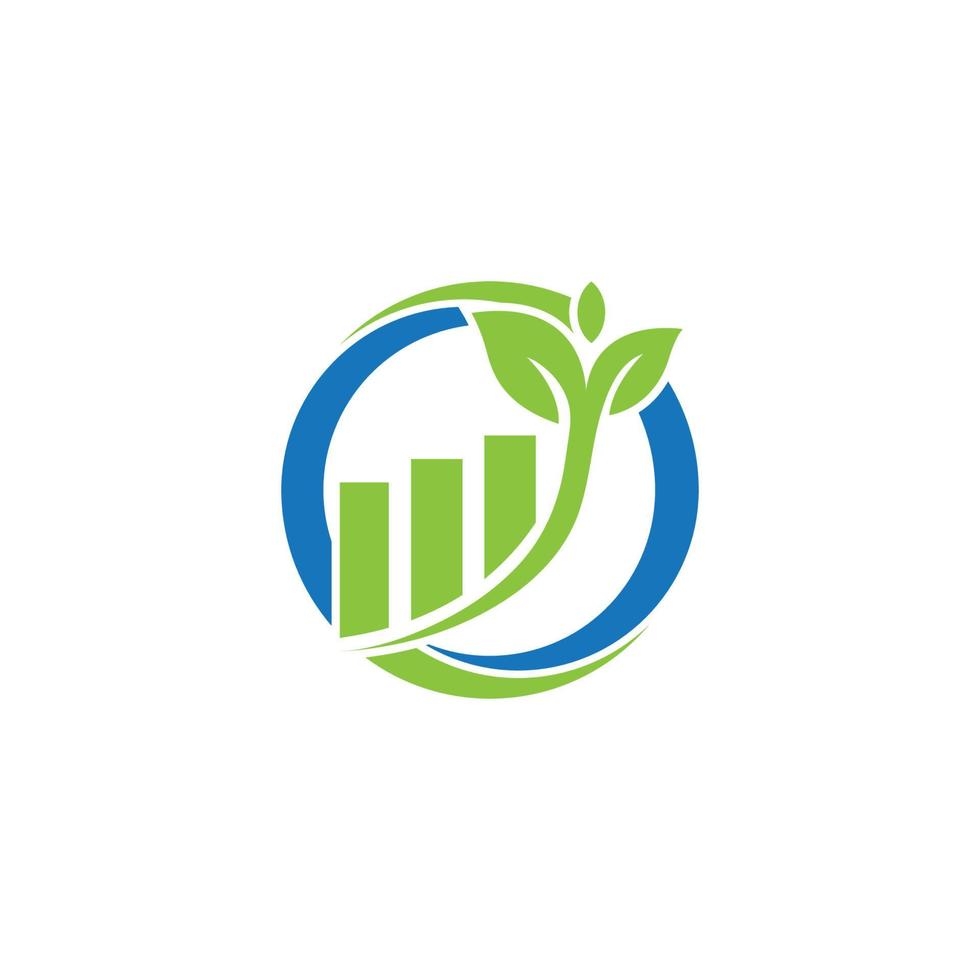 Healthy Growth Logo Template vector