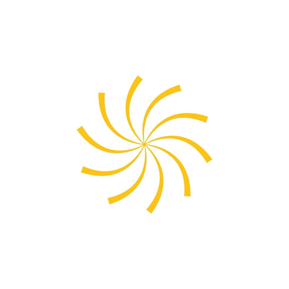 vortex logo icon wave and spiral vector