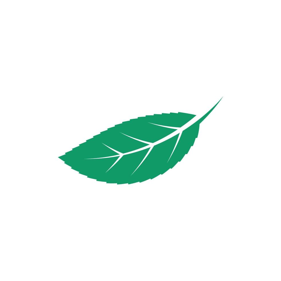 green leaf ecology nature element vector icon of go green