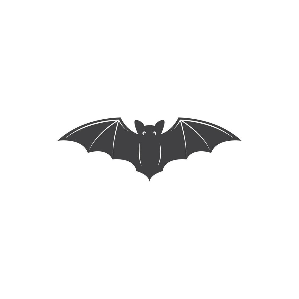 bat ilustration vector icon logo