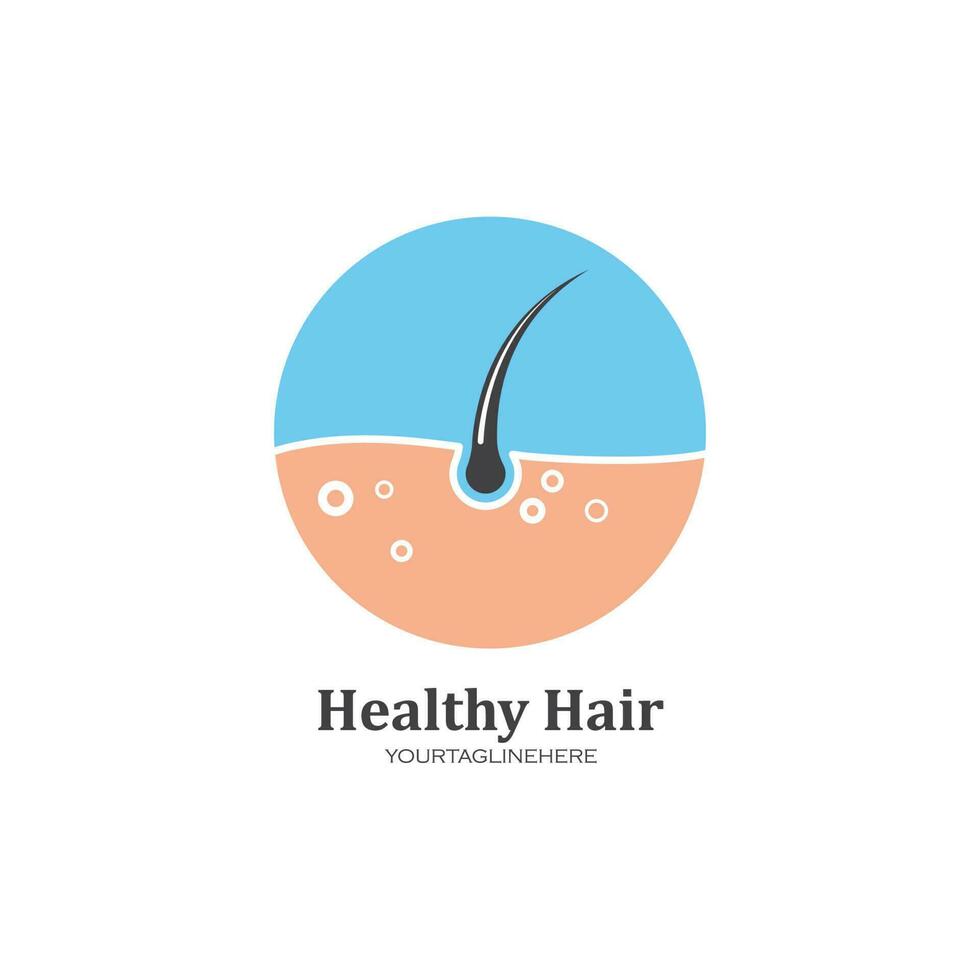 hair root icon vector illustration design