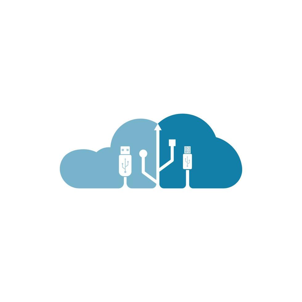 cloud logo vector icon