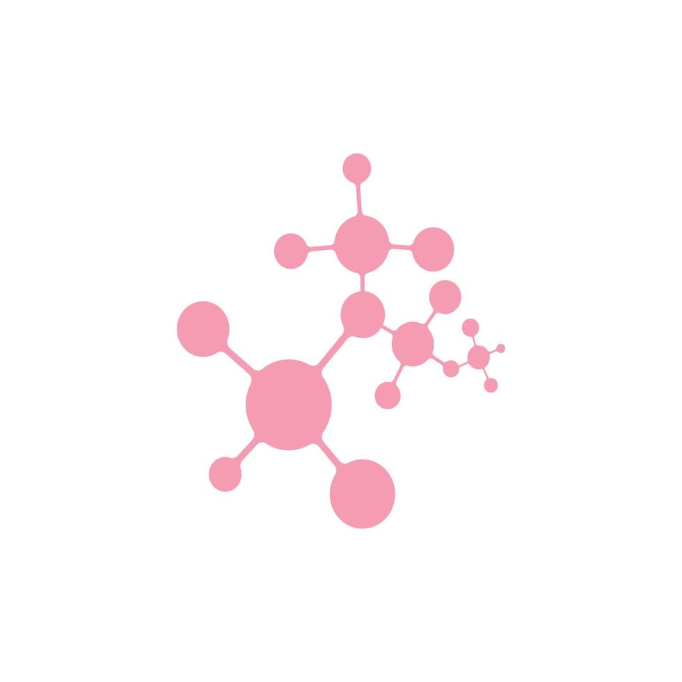 molecule logo vector illustration design