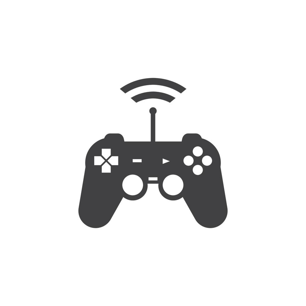video game controller logo icon vector illustration
