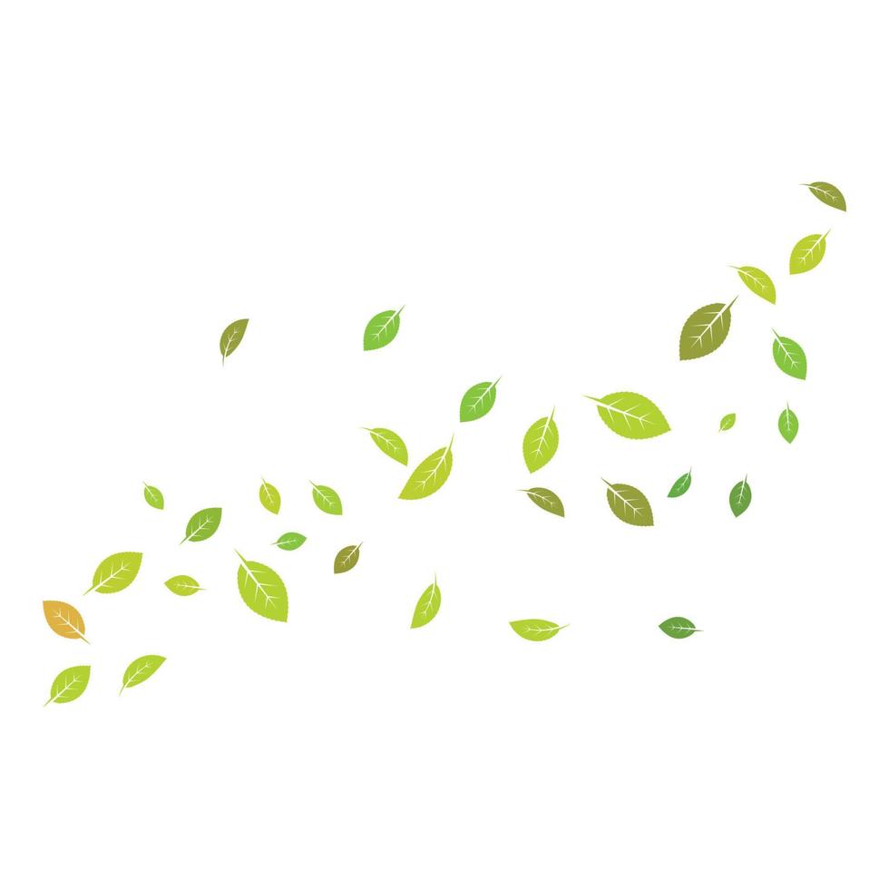 green leaf ecology nature element vector icon of go green