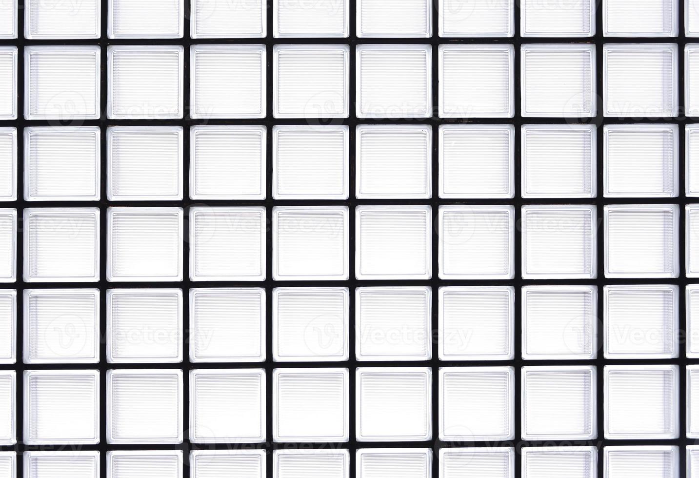 Pattern of glass block wall photo