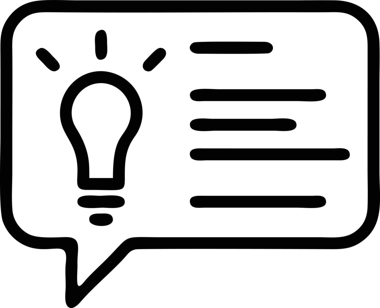 Idea solution icon symbol vector image. Illustration of the creative innovation concept design. EPS 10