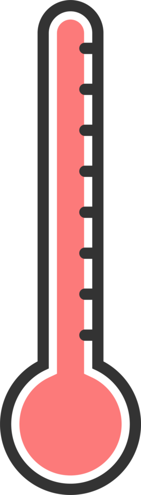 termometer tecken ikon png