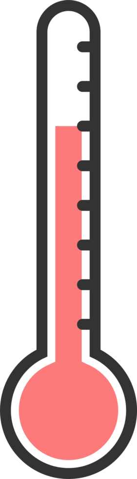 termometer tecken ikon png