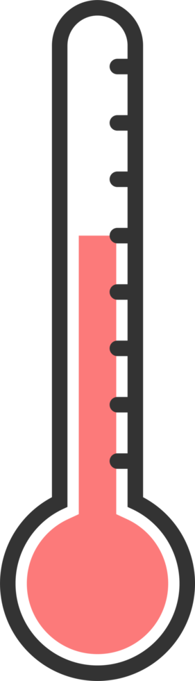 termometer tecken ikon png