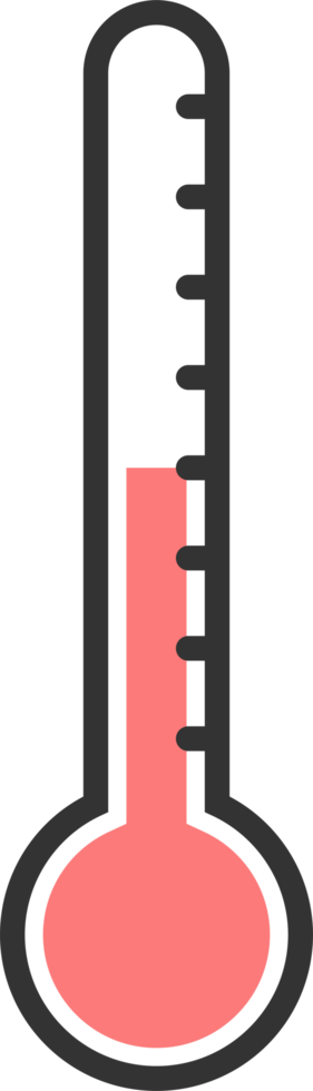 Thermometer Zeichen Symbol png