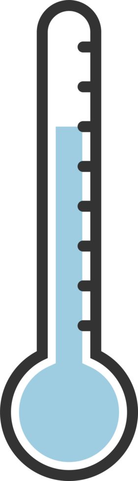 thermomètre signe icône png