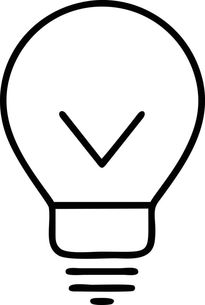 Idea solution icon symbol vector image. Illustration of the creative innovation concept design. EPS 10