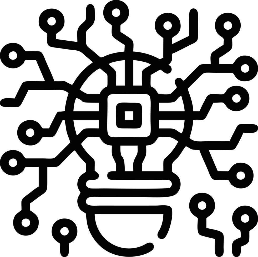Idea solution icon symbol vector image. Illustration of the creative innovation concept design. EPS 10
