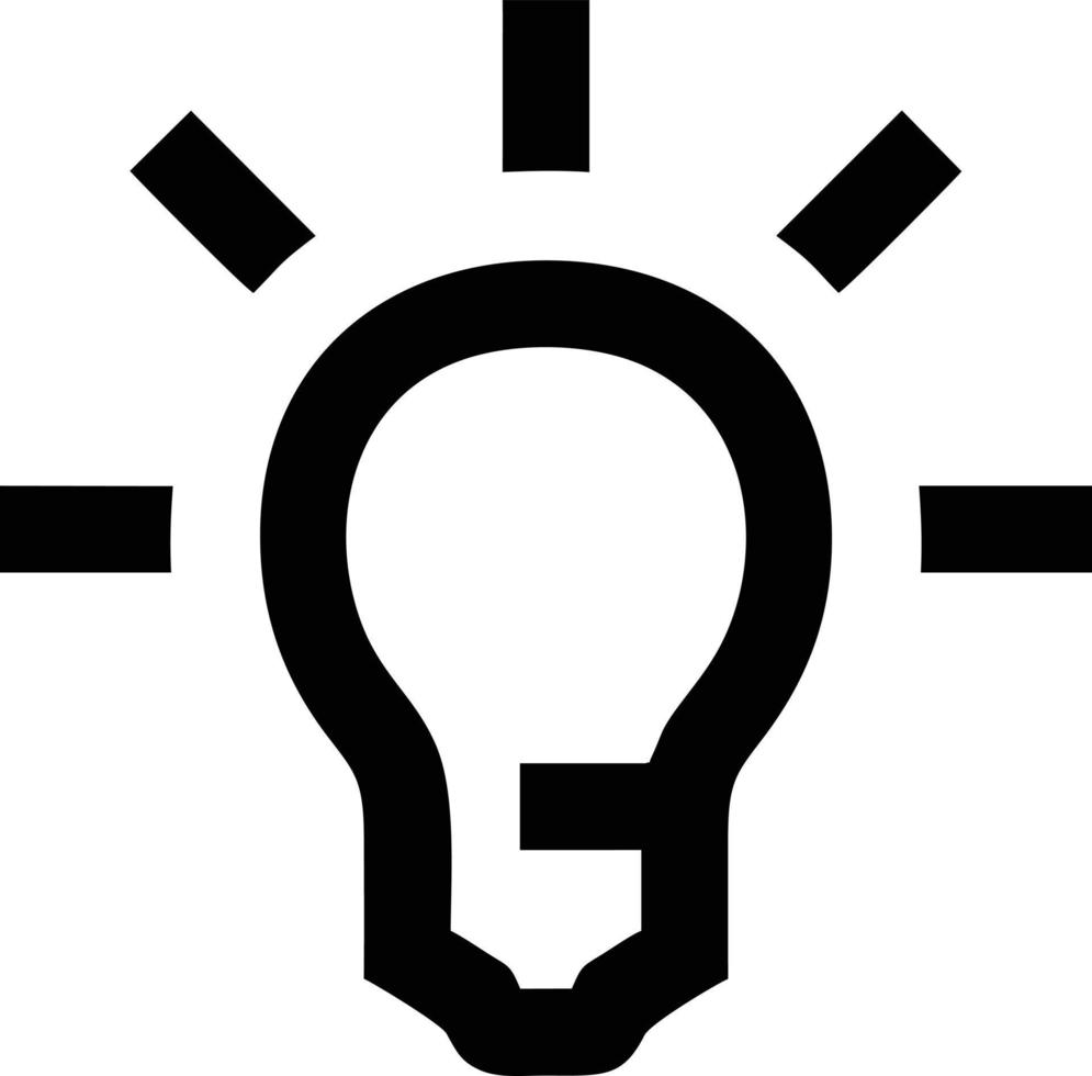 Idea solution icon symbol vector image. Illustration of the creative innovation concept design. EPS 10