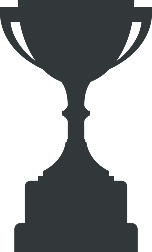 Trophäe Tasse Silhouette Clip Kunst png