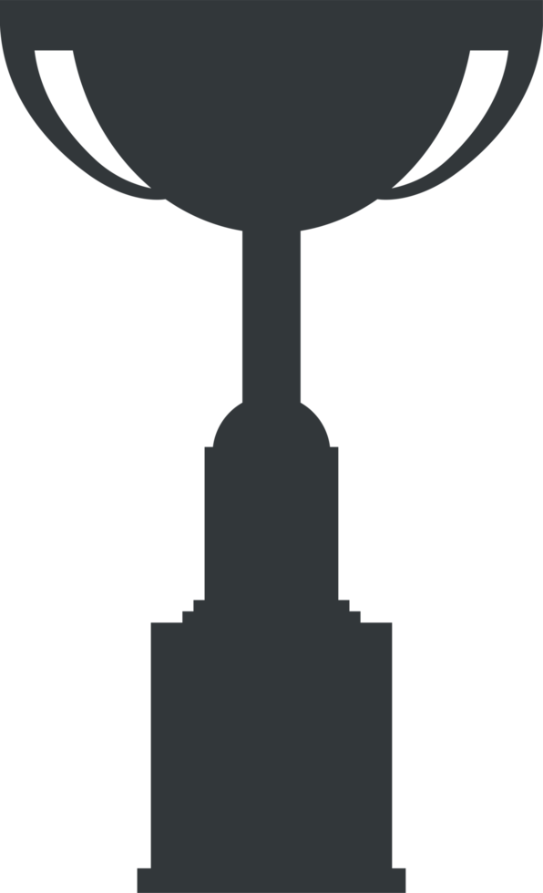 Trophy cup silhouette clip art 22093672 PNG