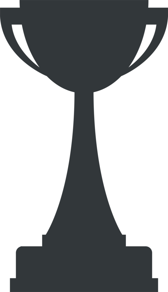 Trophy cup silhouette clip art png