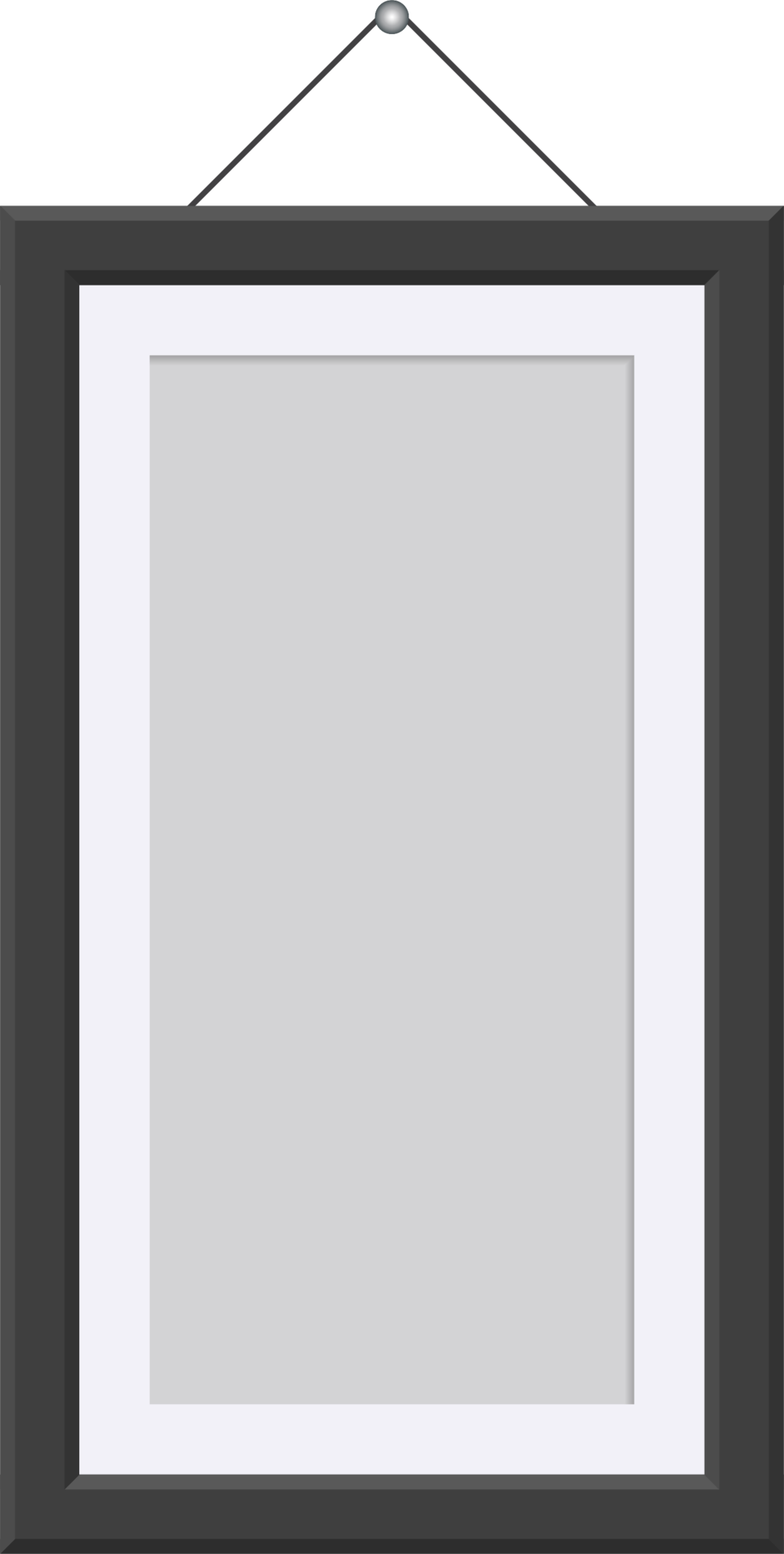 Black picture frame clip art 22094002 PNG