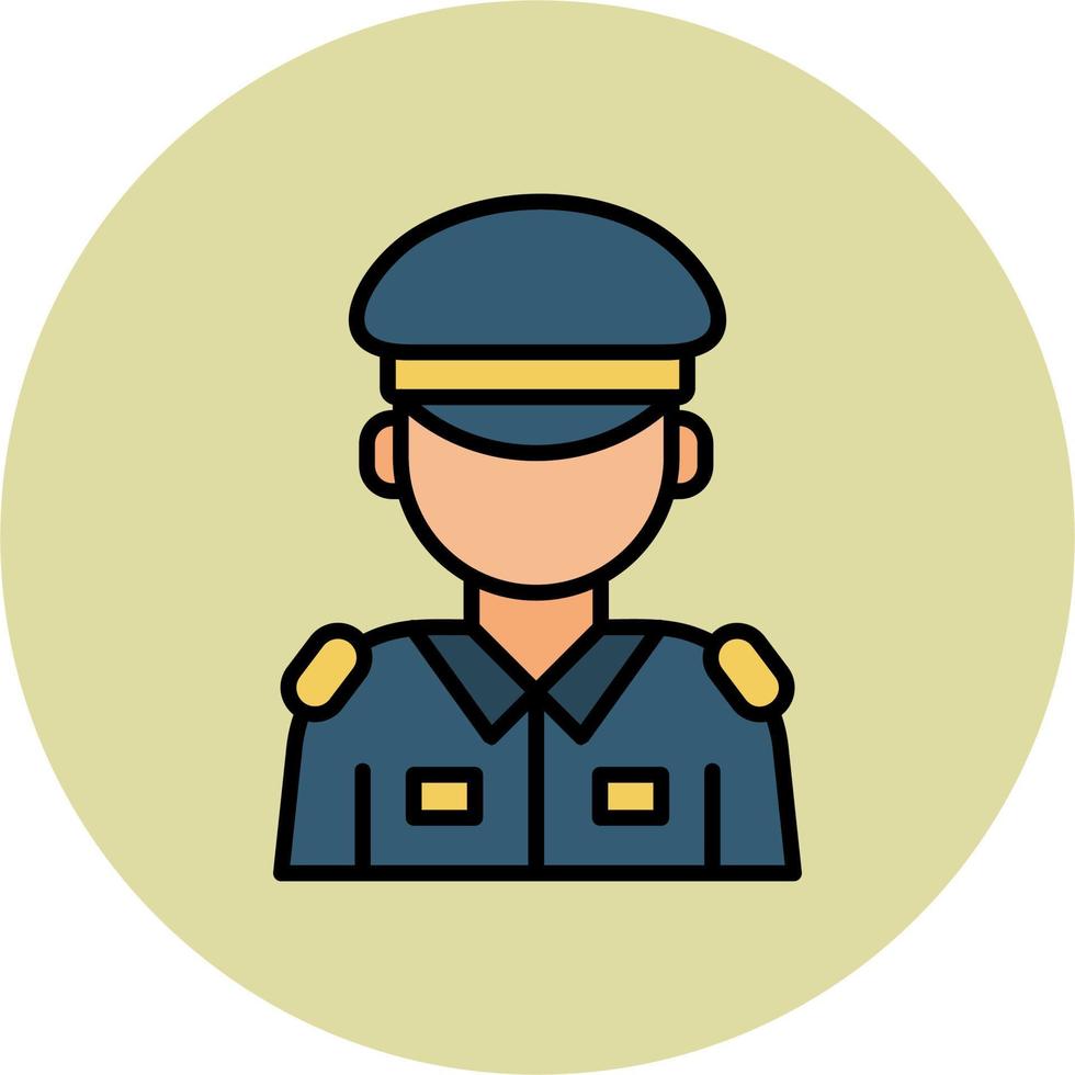 Ticket Collector Vector Icon