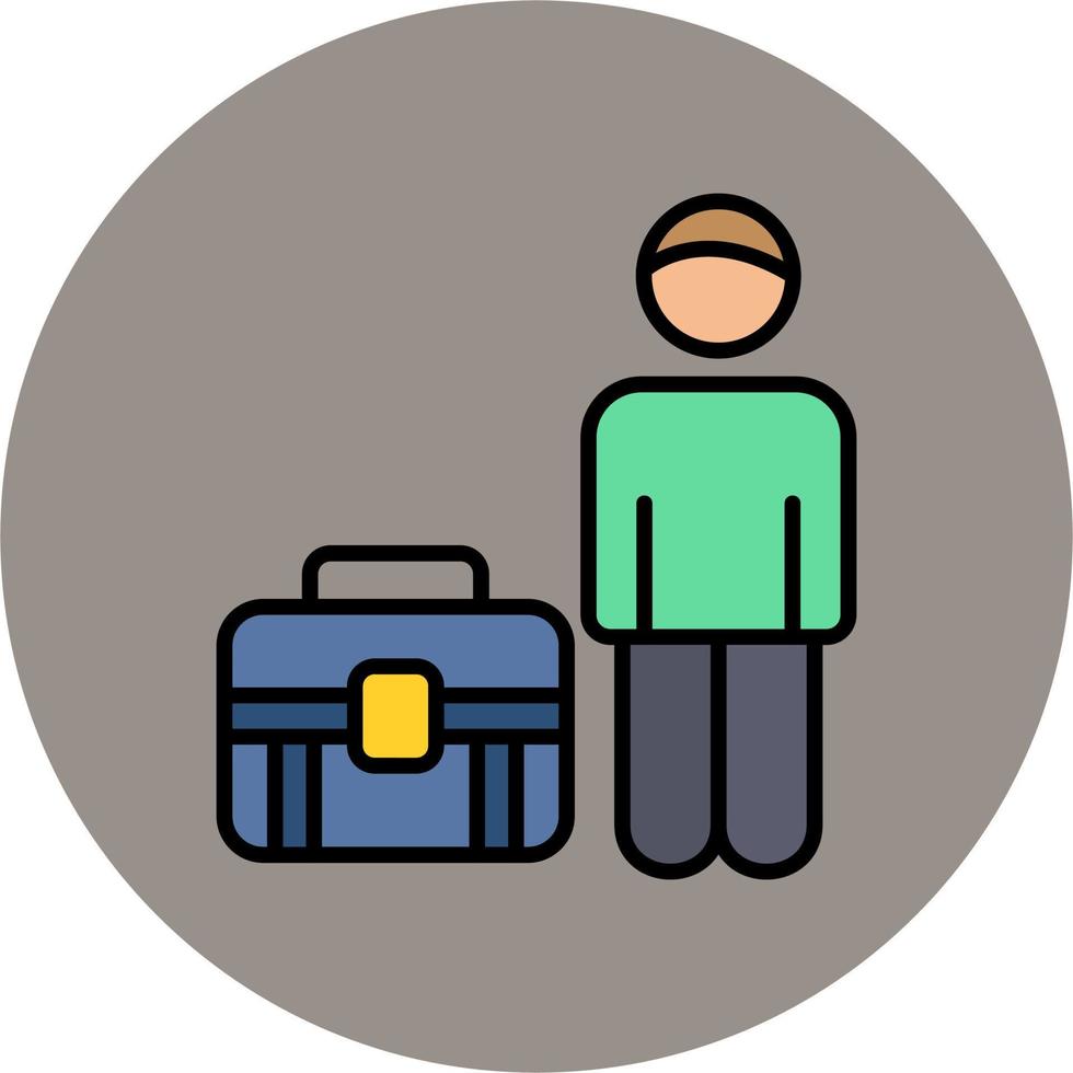 Passanger Vector Icon