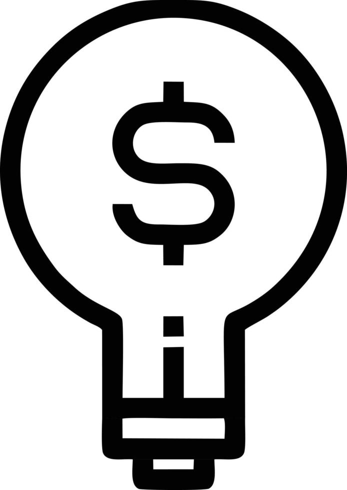 Idea solution icon symbol vector image. Illustration of the creative innovation concept design. EPS 10