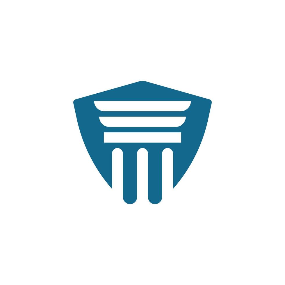 pillar Logo vector Template illustration