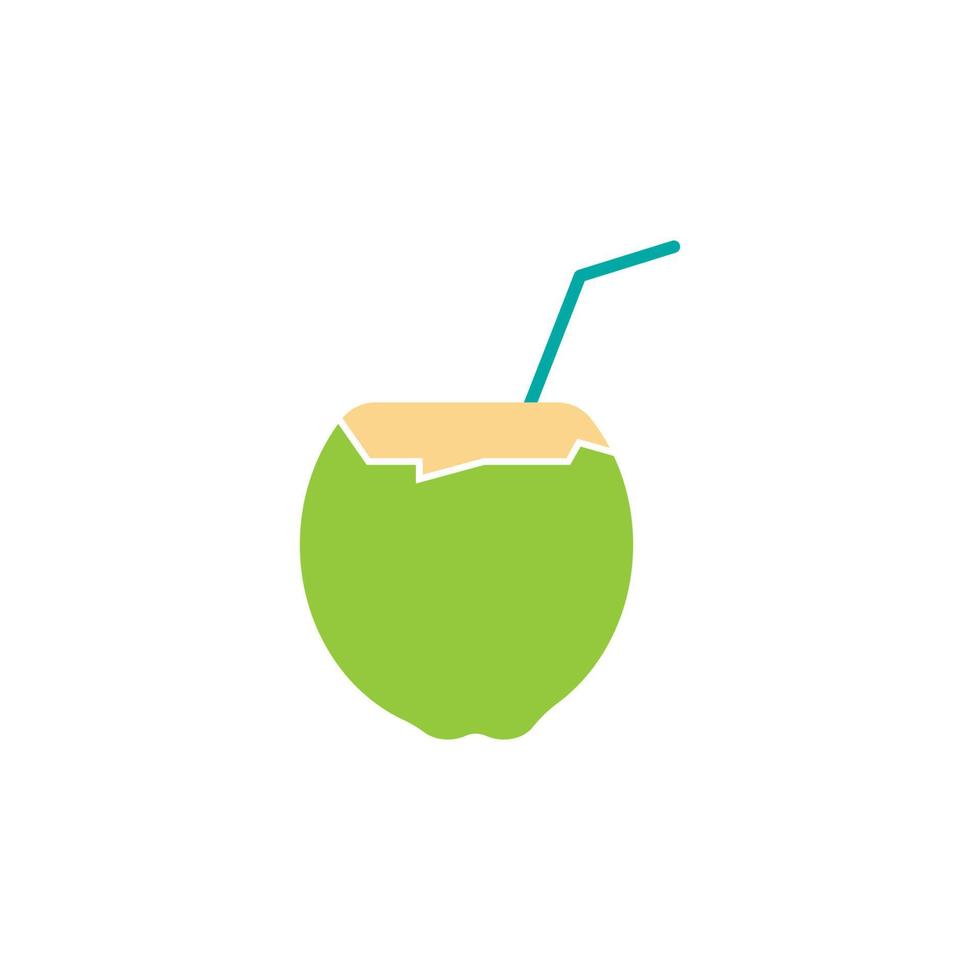 coconut vector icon illustration design