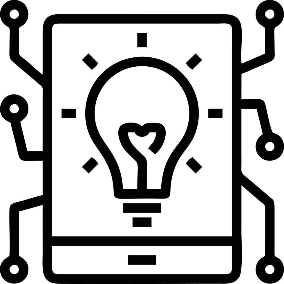 Idea solution icon symbol vector image. Illustration of the creative innovation concept design. EPS 10