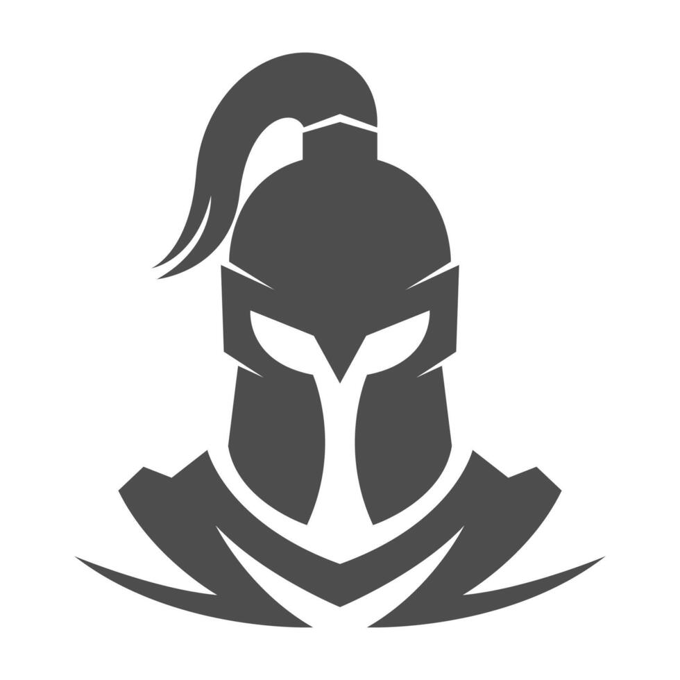 Gladiator logo icon design vector