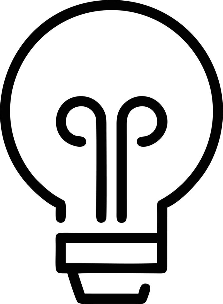 Idea solution icon symbol vector image. Illustration of the creative innovation concept design. EPS 10