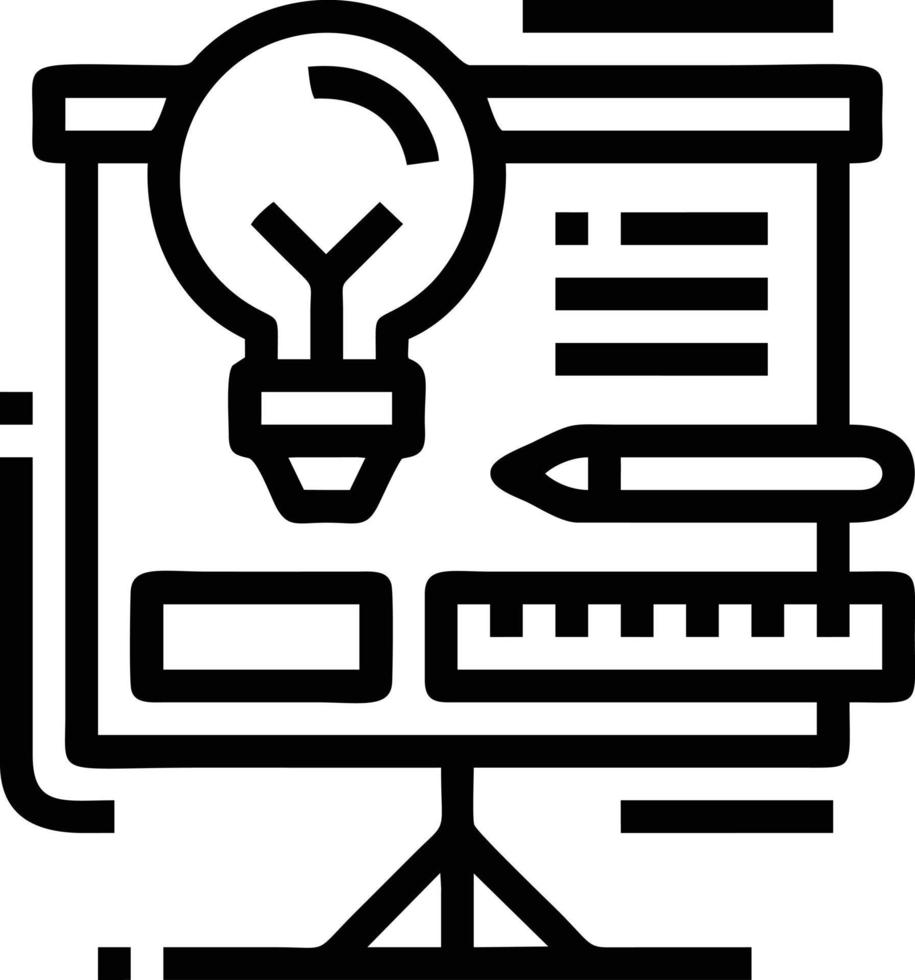 Idea solution icon symbol vector image. Illustration of the creative innovation concept design. EPS 10