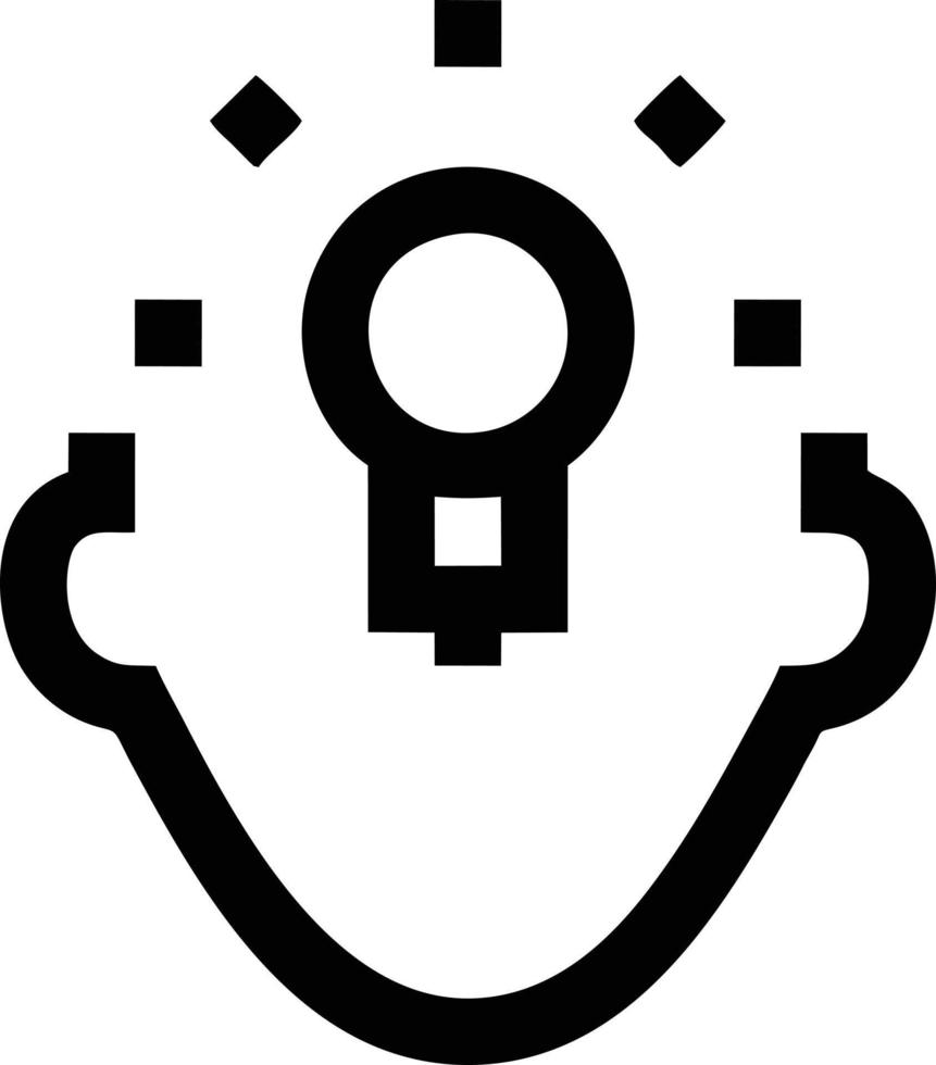 Idea solution icon symbol vector image. Illustration of the creative innovation concept design. EPS 10