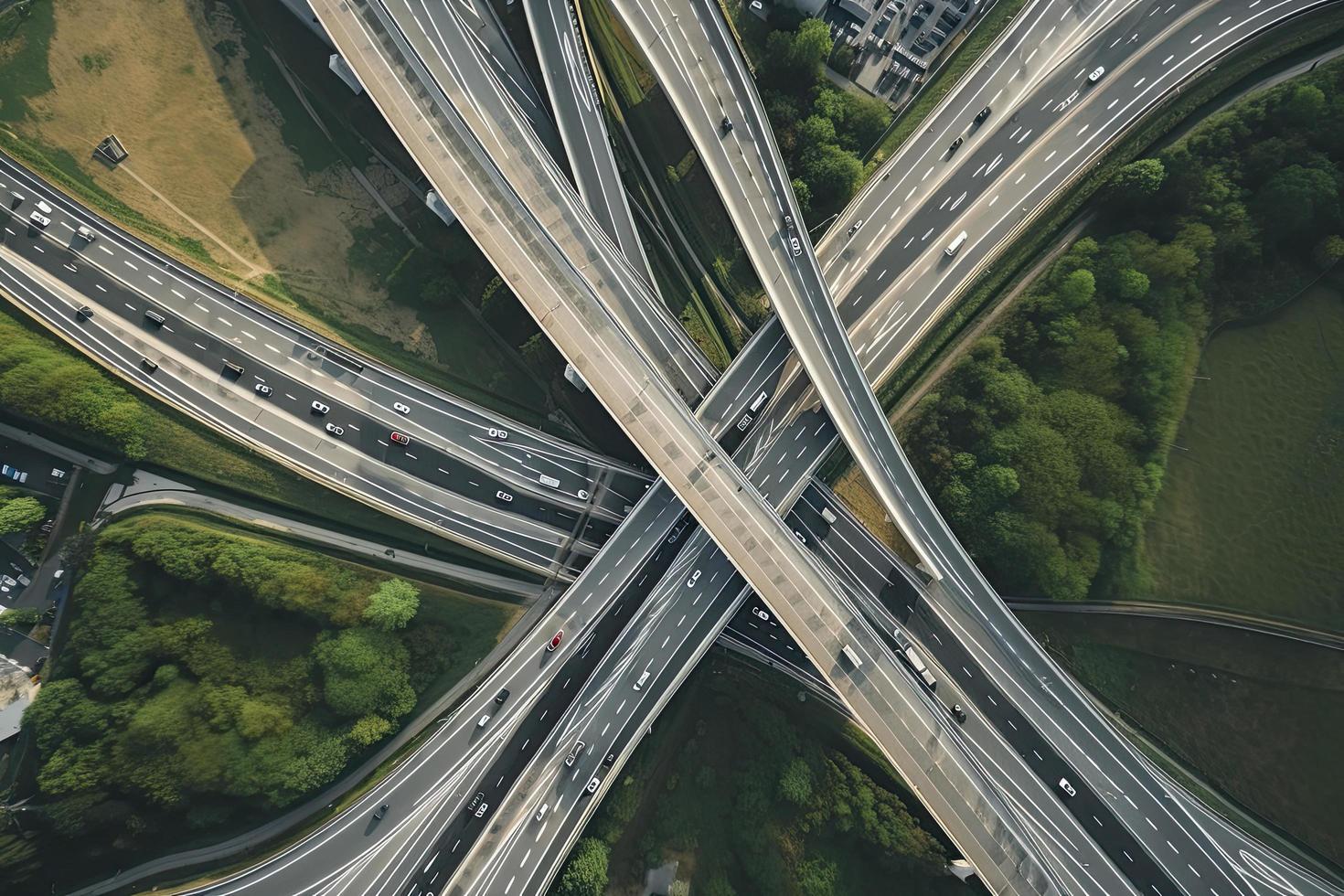 autopista unión desde aéreo ver foto