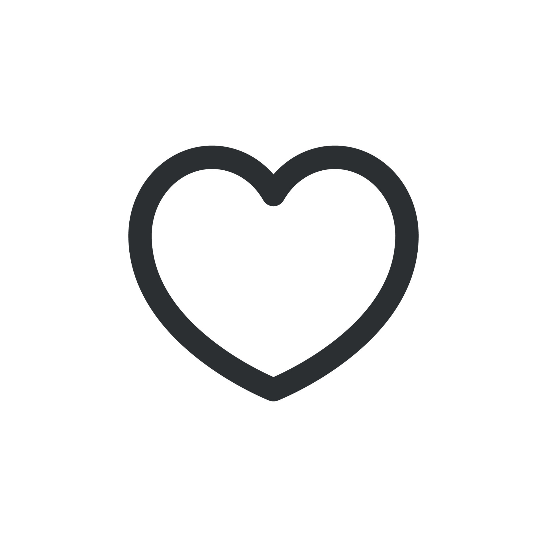 outline heart vector icon . 22096705 Vector Art at Vecteezy