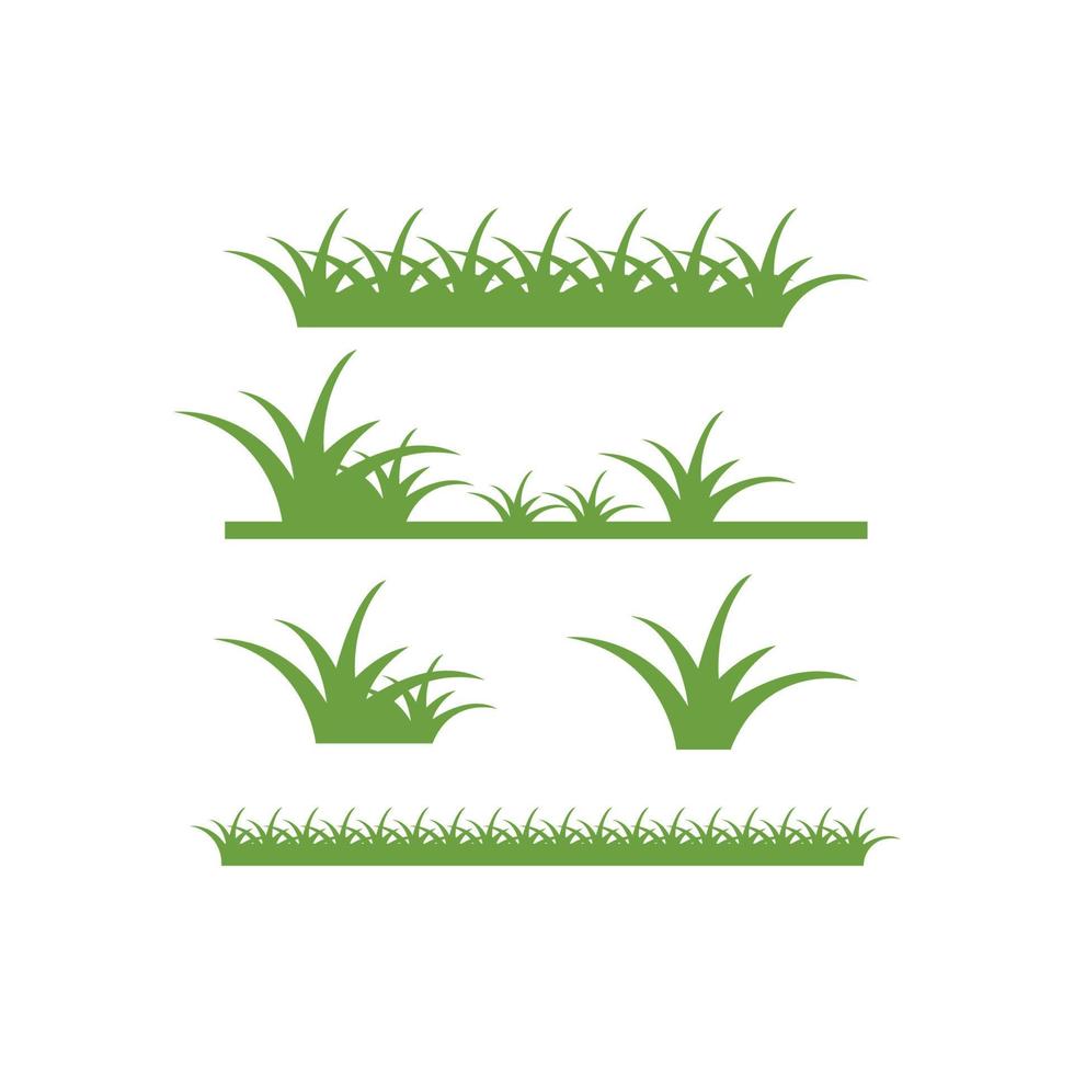 grass vector illustration template