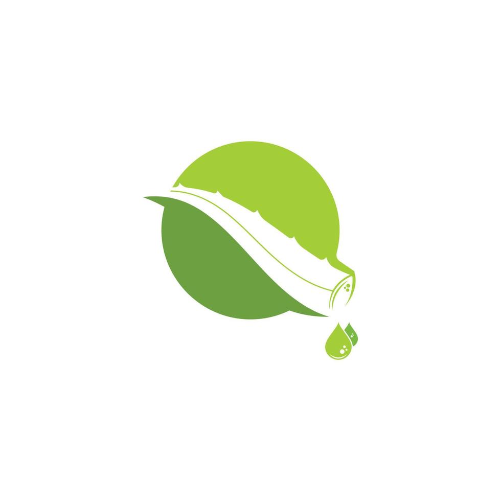 aloevera logo icon vector illustration design