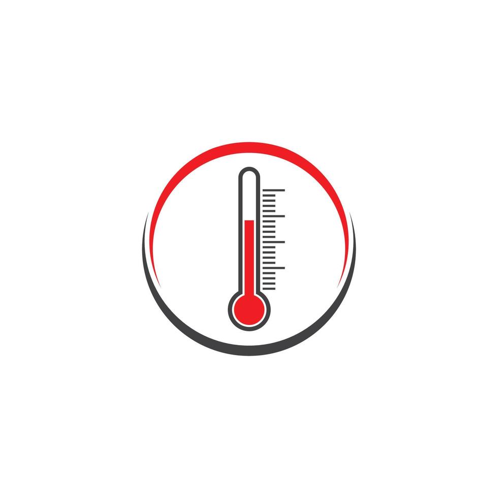 thermometer vector icon illustration