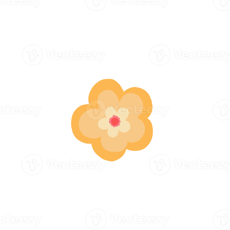 Delicate Organic Flower png