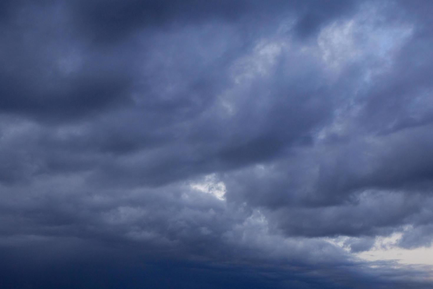 dark rain clouds in a sky photo