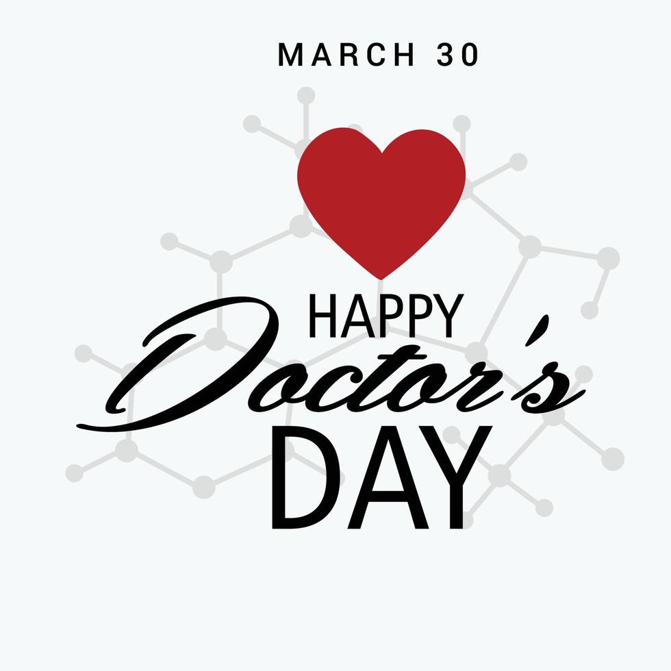 Vector illustration of a Background for World international happy Doctor's Day.