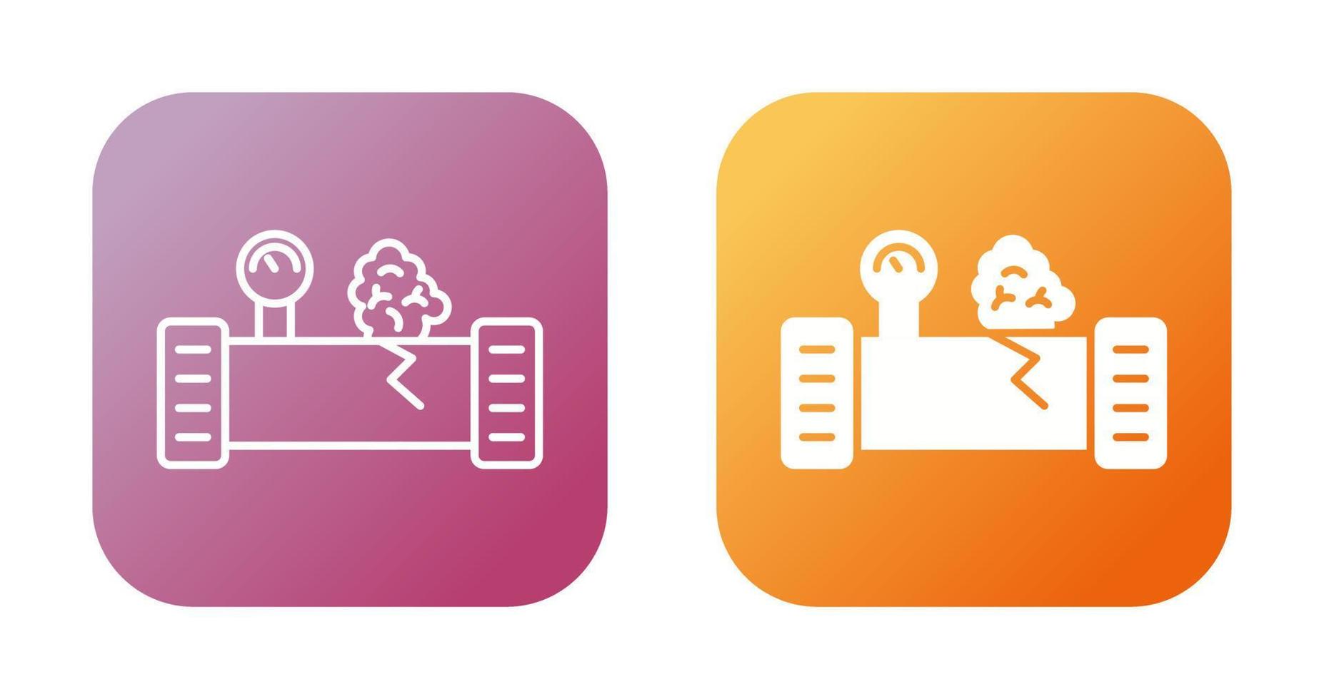 Gas Leak Vector Icon