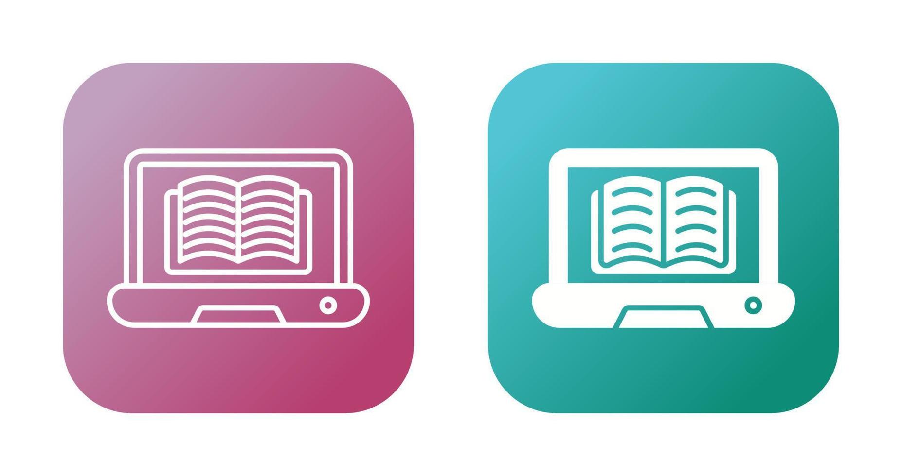 Online Library Vector Icon