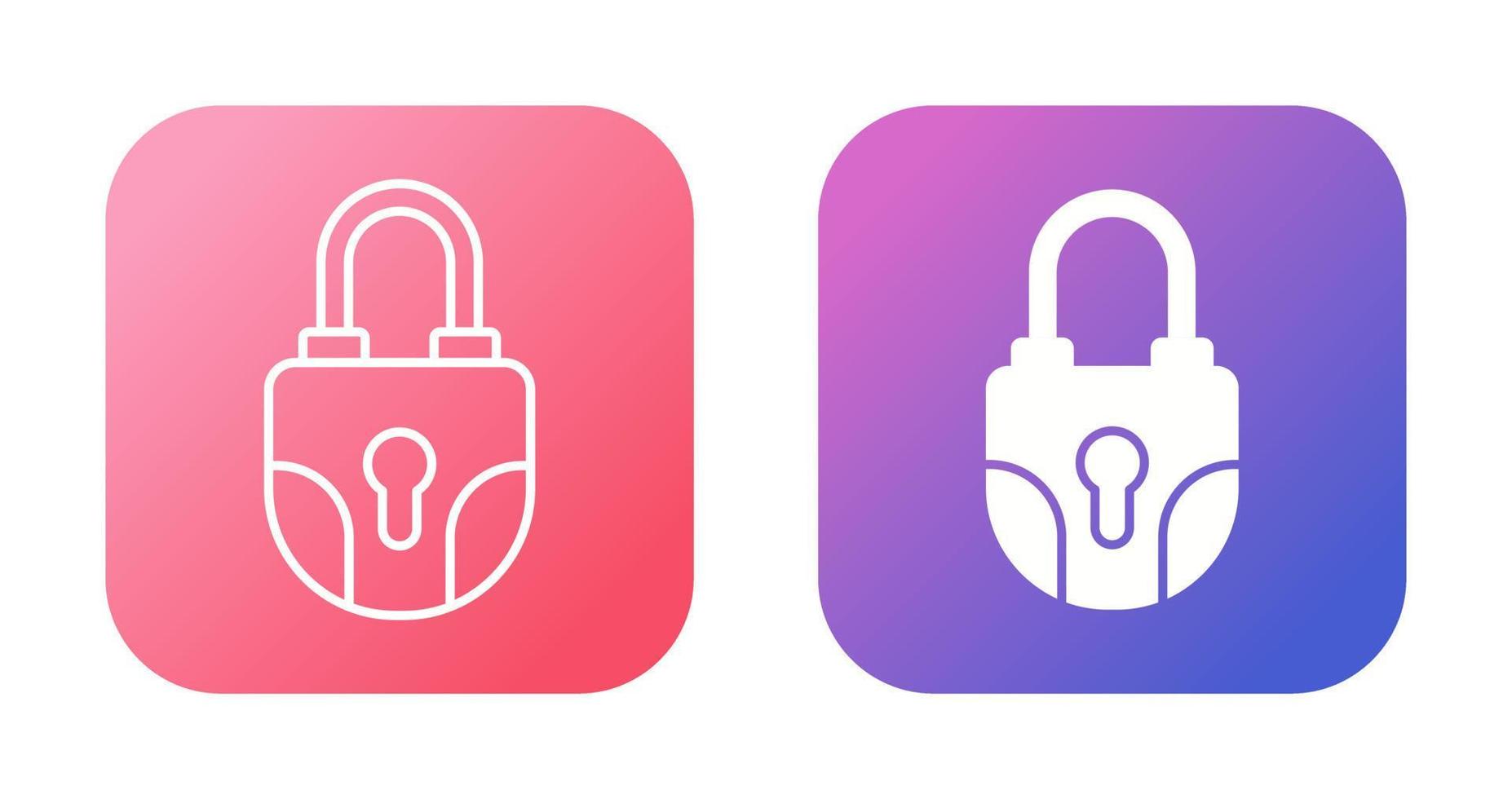 Padlock Vector Icon