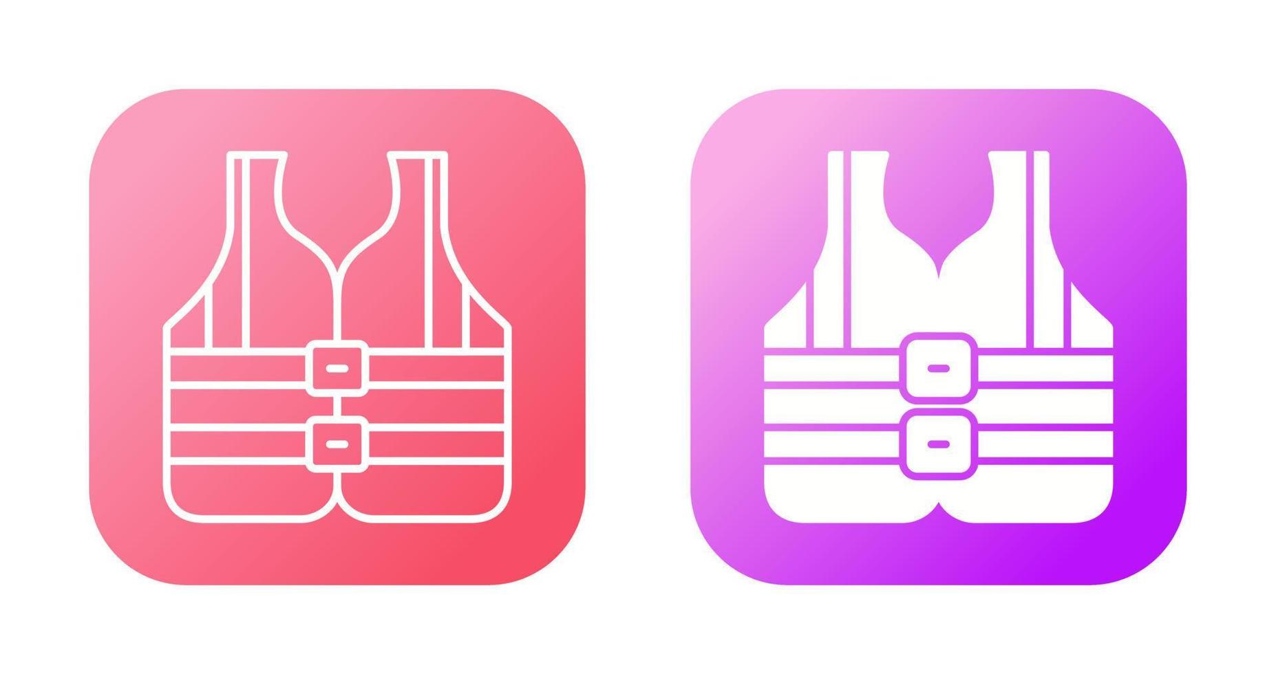 Life Jacket Vector Icon