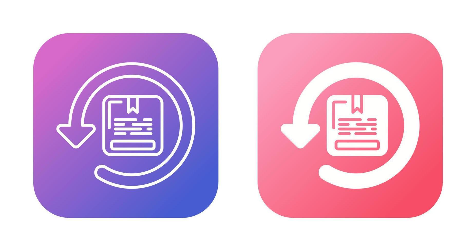 Return Vector Icon