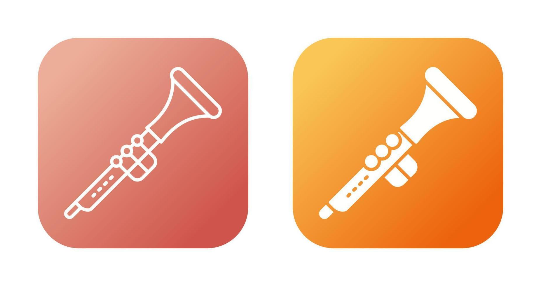 Clarinet Vector Icon