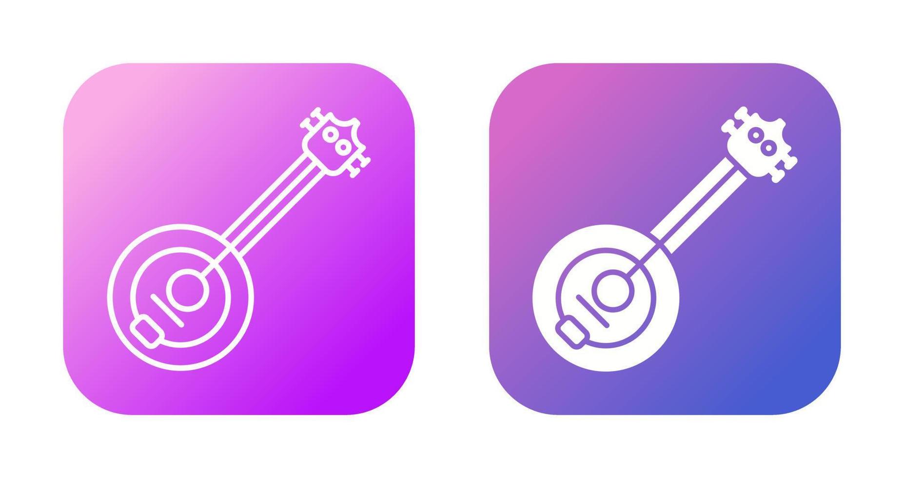 Banjo Vector Icon