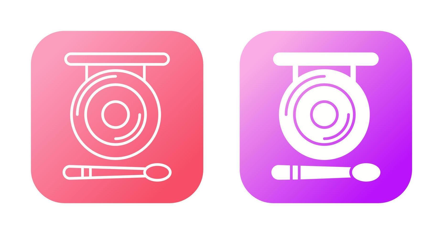 Gong Vector Icon